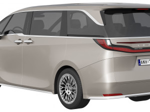 Lexus LM 2024 3D Model