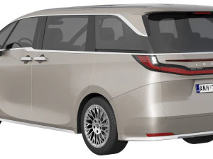 Lexus LM 2024 3D Model