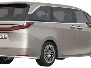 Lexus LM 2024 3D Model
