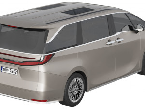 Lexus LM 2024 3D Model