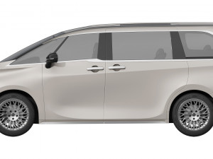 Lexus LM 2024 3D Model