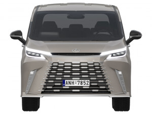 Lexus LM 2024 3D Model