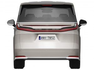 Lexus LM 2024 3D Model