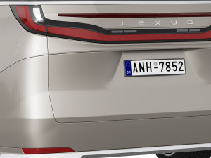 Lexus LM 2024 3D Model