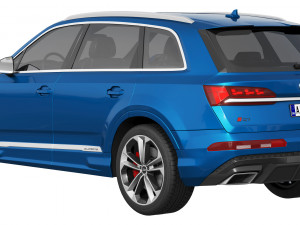 Audi Q7 2024 3D Модель