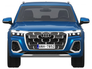 Audi Q7 2024 3D Модель