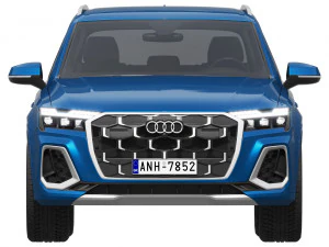 Audi Q7 2024 3D Model