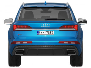 Audi Q7 2024 3D Модель