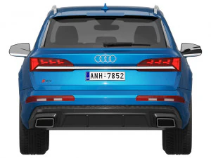 Audi Q7 2024 3D Model