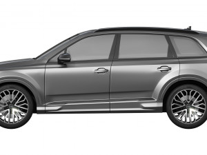 Audi SQ7 2024 Model 3D