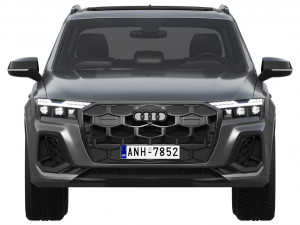 Audi SQ7 2024 Model 3D