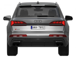 Audi SQ7 2024 Model 3D