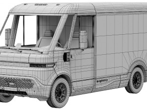BrightDrop Zevo 400 3D-Modell
