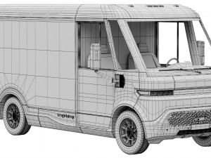 BrightDrop Zevo 400 3D-Modell