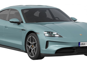 Porsche Taycan 2024 3Dモデル