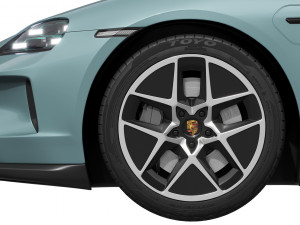 Porsche Taycan 2024 3Dモデル