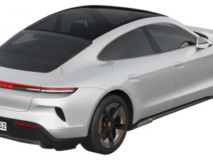 पोर्शे टायकन टर्बो एस 2024 3D मॉडल