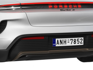 Porsche Taycan Turbo S 2024 Modello 3D