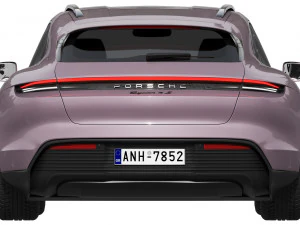Porsche Taycan 4S Sport Turismo 2024 3D Model