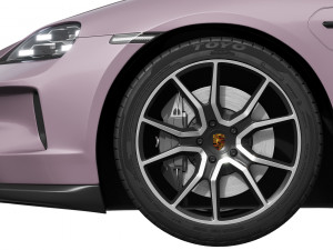 Porsche Taycan 4S Sport Turismo 2024 3D 模型