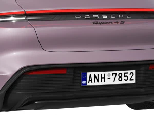 Porsche Taycan 4S Sport Turismo 2024 3D Model