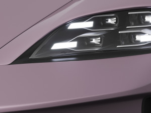 Porsche Taycan 4S Sport Turismo 2024 3D 模型