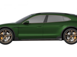 Porsche Taycan Turbo Cross Turismo 2024 3D Model