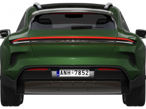 Porsche Taycan Turbo Cross Turismo 2024 3D Model