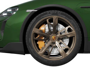 Porsche Taycan Turbo Cross Turismo 2024 3D Model