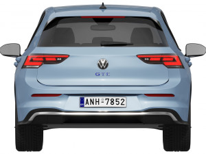 Volkswagen Golf GTE 2024 3Dモデル