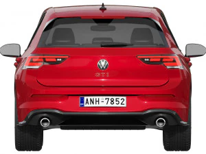 Volkswagen Golf GTI 2024 3D Model