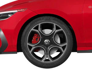 Volkswagen Golf GTI 2024 3D Model