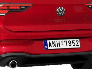 Volkswagen Golf GTI 2024 3D Model