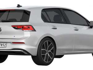 Volkswagen Golf 2024 3D Model