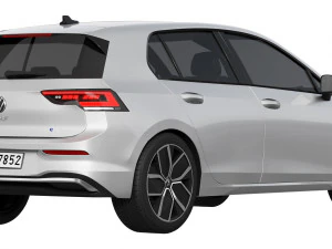 Volkswagen Golf 2024 3D Model