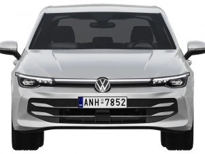 Volkswagen Golf 2024 3D Model