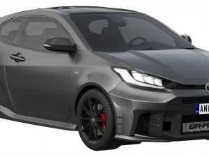 Toyota GR Yaris 2024 Modello 3D