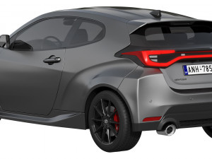 Toyota GR Yaris 2024 Modello 3D
