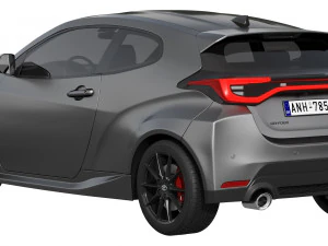 Toyota GR Yaris 2024 3D Model