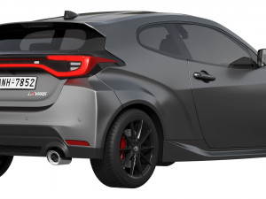 Toyota GR Yaris 2024 Modello 3D