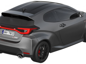 Toyota GR Yaris 2024 Modello 3D