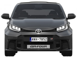 Toyota GR Yaris 2024 Modello 3D