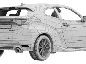 Toyota GR Yaris 2024 3D Model