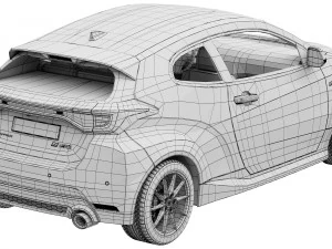 Toyota GR Yaris 2024 3D Model