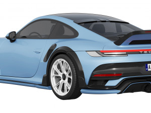Porsche 911 TECHART GTstreet R Touring 3Dモデル