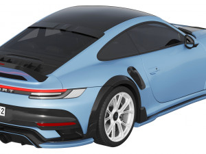 Porsche 911 TECHART GTstreet R Touring 3Dモデル