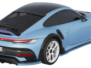Porsche 911 TECHART GTstreet R Touring 3D Model