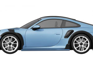 Porsche 911 TECHART GTstreet R Touring 3D Model