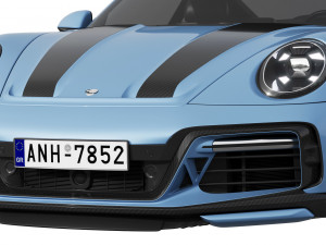 Porsche 911 TECHART GTstreet R Touring 3Dモデル