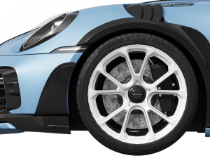 Porsche 911 TECHART GTstreet R Touring 3Dモデル